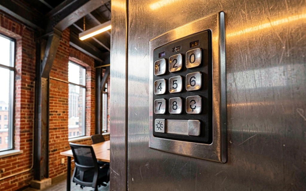 Secure entry terminal